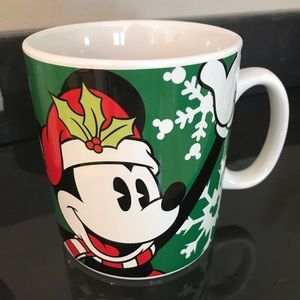 Disney Mickey Mouse Christmas Mug 30 Oz. Large